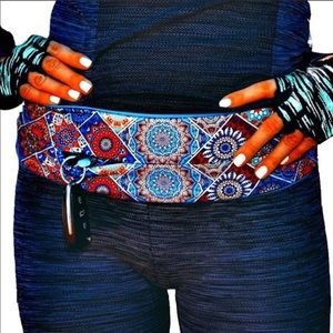 Effective Belt Mandala Utility Running Pouch Large
